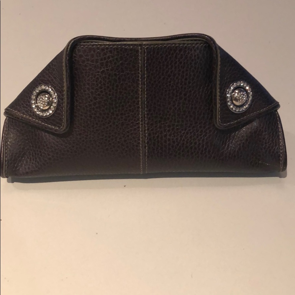 TOD’S Brown Evening Clutch